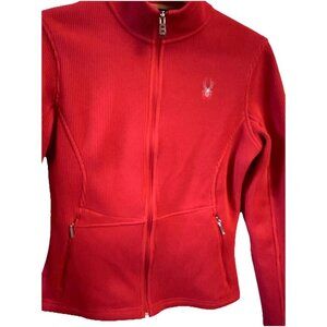 Spyder Full Zip Size Medium Logo Jacket Vibrant Color Vacation Safety